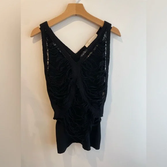 Dion Lee NET DISTRESSED Top - Picture 2 of 4